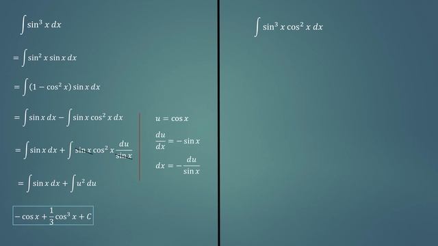 HOW TO INTEGRATE of sin^5(x) dx // تكامل SIN^5(X) смотреть онлайн