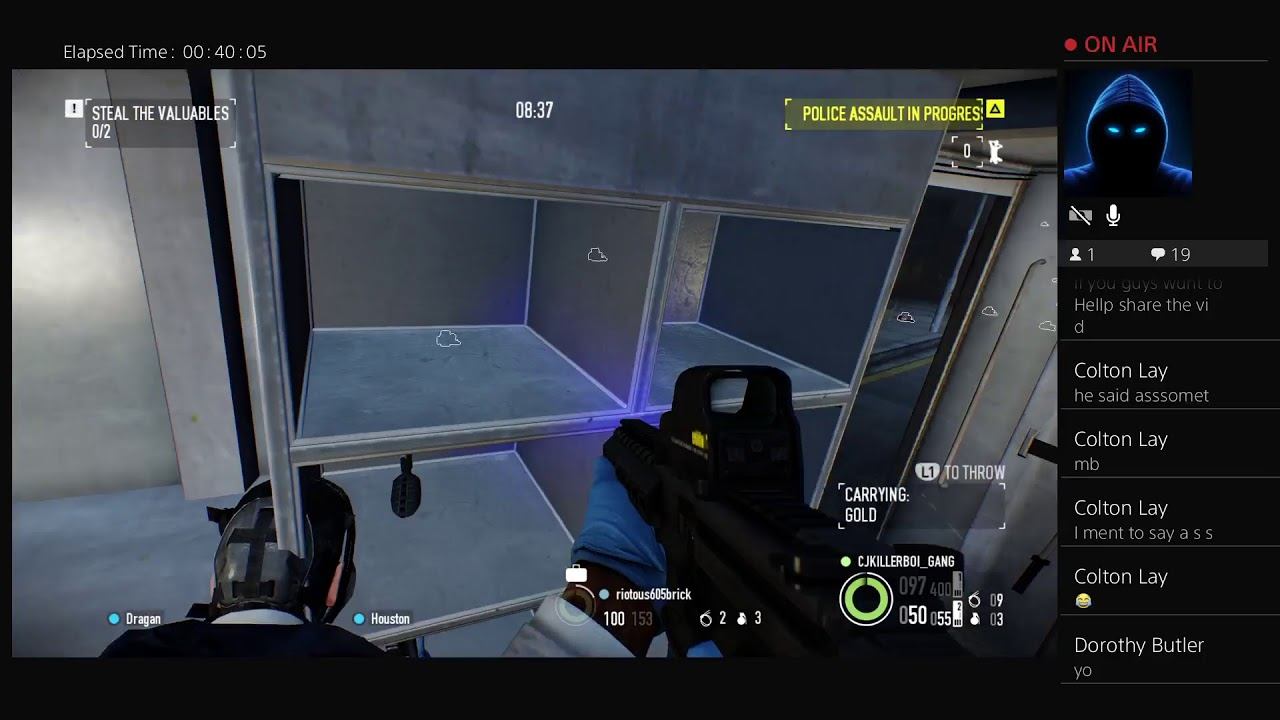 Payday 2 My Stacked Account Doing Random Heist смотреть онлайн