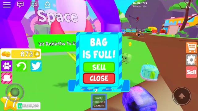 Roblox [UPD4🌌] Vacuum Simulator!✨New Codes! смотреть онлайн