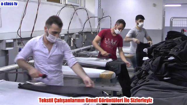 Denm Max Tekstil Çalışanlarından Kot Pantolon İmalatı смотреть онлайн