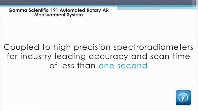 Automated Rotary Anti Reflection Coating Measurement System - Gamma Scientific смотреть онлайн