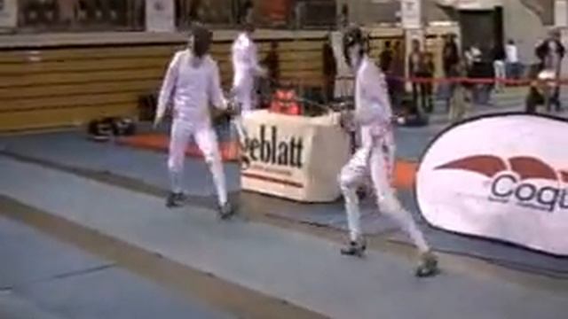 Pascal Lambert vs Wendlich (GER) Luxembourg Men's Epee World Cup 2009 смотреть онлайн