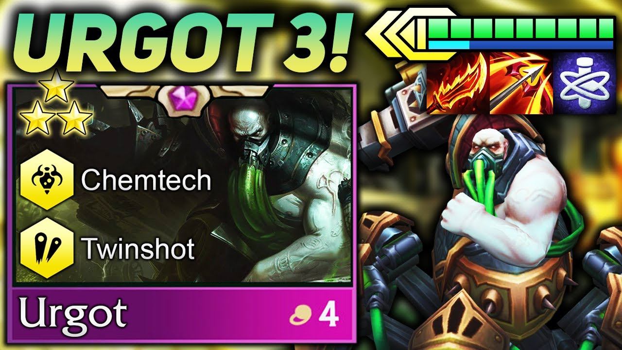 3 STAR URGOT CARRY WITH 8 BRUISER HP BUFF FROM 5 MERC OPENER!! | Teamfight Tactics SET 6 PBE смотреть онлайн