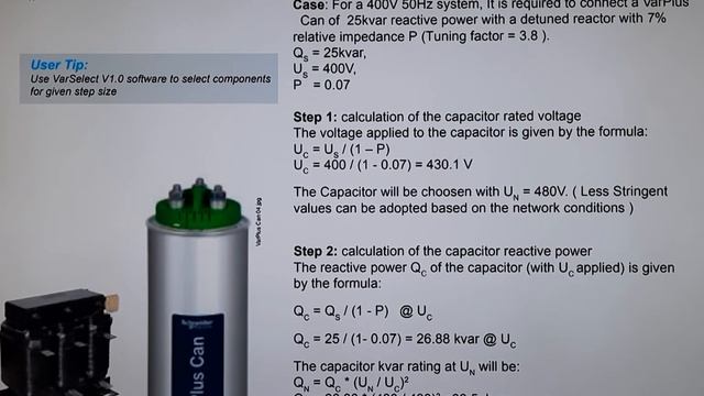 KVAR calculation with Detuned Reactor کے وی آر کیلوکلیشن ڈیٹونڈ ری ایکٹر کے ساتھ |۔ смотреть онлайн