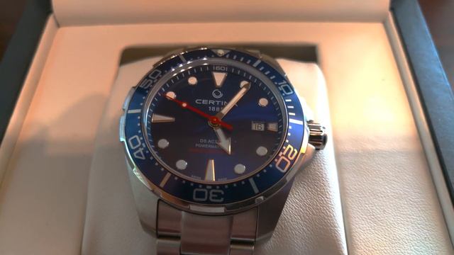 Certina DS Action Diver Powermatic 80 Unboxing