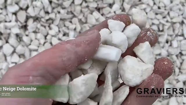 Blanc Neige Dolomite 16-25 mm | GravierShop.fr смотреть онлайн