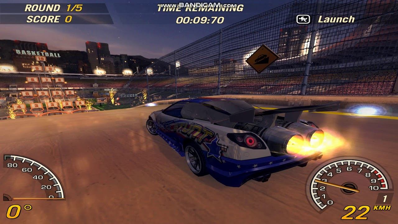 FlatOut 2 Basketball 10 points смотреть онлайн