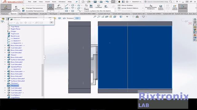 Tutorial solidworks sirenflasherv1 casing pt 23 смотреть онлайн