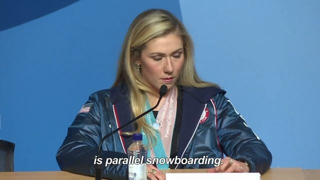 US ski stars praise Czech snowboarder Ledecka after shock win смотреть онлайн