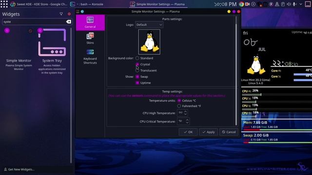Linux Mint Customization | KDE Plasma Customization смотреть онлайн