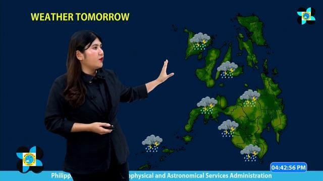 Pagasa: Cloudy Friday with rain showers in parts of PH due to ITCZ смотреть онлайн