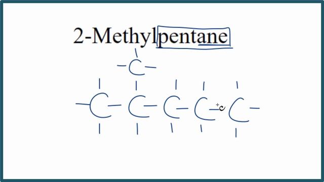 How to Write the Structure for 2-Methylpentane смотреть онлайн