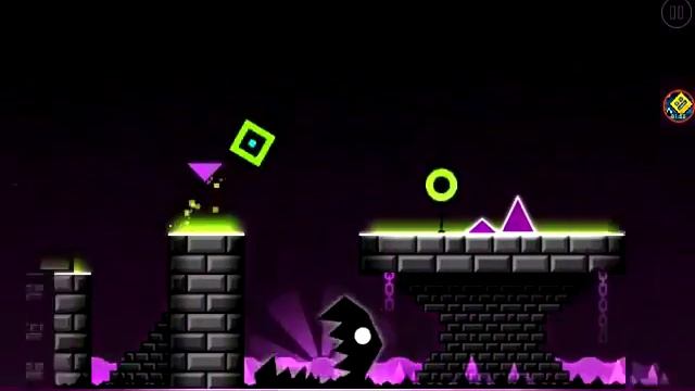 Прохождение Geometry Dash Meltdown #1 смотреть онлайн