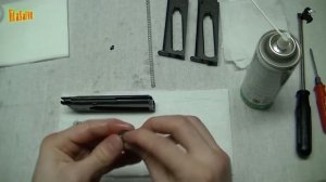 Gletcher CLT 1911 Магазин: разборка, чистка, смазка, сборка. Colt 1911
