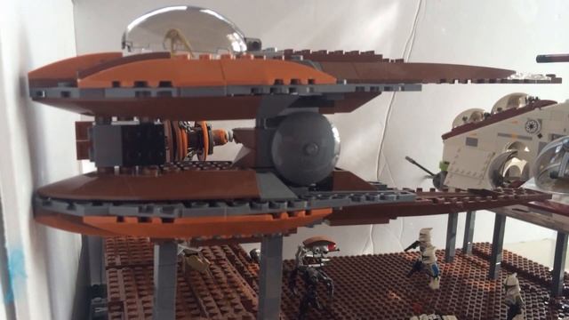 Lego Star Wars Battle Of Geonosis MOC смотреть онлайн