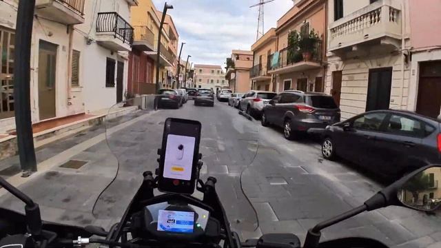 MESSINA - from city center to Torre Faro - V85TT Travel - Raw sound смотреть онлайн