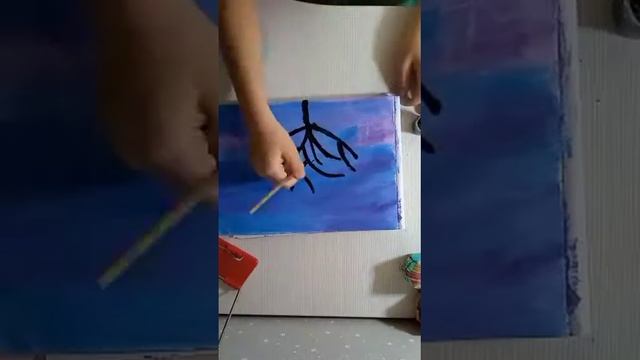 Я нарисовала картину😁 смотреть онлайн