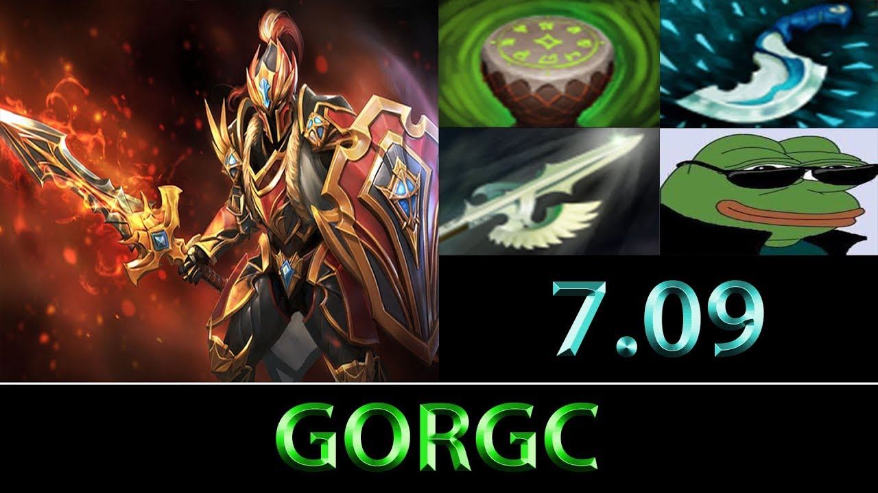 Gorgc [Dragon Knight] Blinking Tank Carry ► Dota 2 7.09 смотреть онлайн