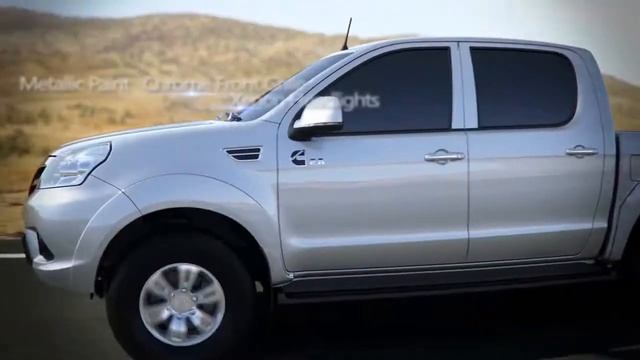 Camioneta Tunland de FOTON, con motor CUMMINS смотреть онлайн