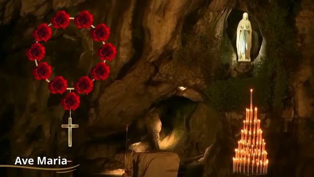 SANTO ROSARIO Di Lourdes Di Oggi, Sabato 27 Aprile 2024, Con Litanie Lauretane