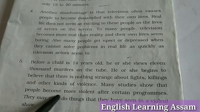 English, Question Paper Solution of HS First Year Exam 2015, Passage Writing (Reading Skills),Part- смотреть онлайн