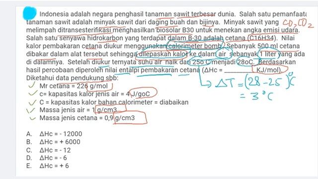 #3 LATIHAN SOAL HOTS KIMIA SIFAT KOLIGATIF ELEKTROKIMIA STOIKIOMETRI TERMOKIMIA IKATAN KIMIA смотреть онлайн