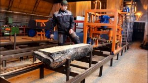 Пилорама дисковая Лесник-450 с автоподачей