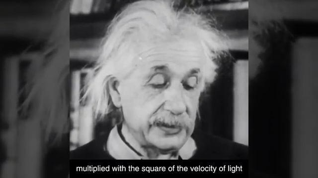 It is incredible to hear Albert Einstein’s voice as he explains the formula, E=mc²Embedded video смотреть онлайн