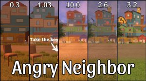 Прохождение всех версий Angry Neighbor (перезалив)