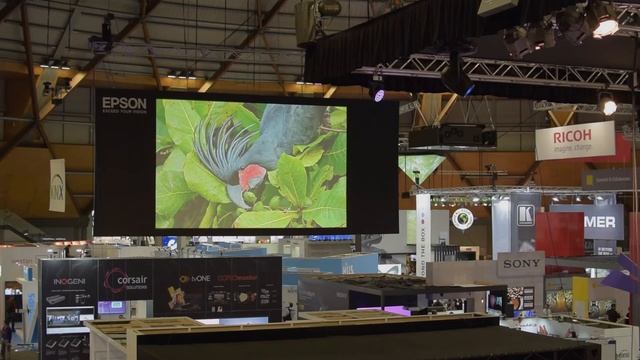 Epson's 25,000 Lumen 3LCD Projector at Integrate 2016 смотреть онлайн