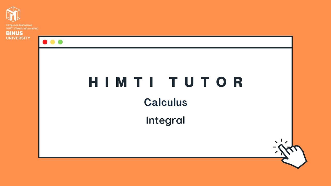 [HIMTI TUTOR] Calculus - Integral смотреть онлайн
