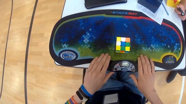 3×3 cube 10.89 official PR average! KSF open 2023 смотреть онлайн