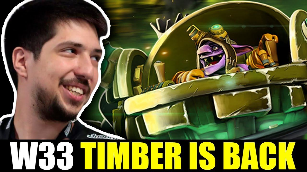 W33 Legendary Timbersaw - Back To Signature MID Hero Dota 2 смотреть онлайн