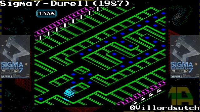 Sigma 7 for the ZX Spectrum from Durell Software (1987) смотреть онлайн
