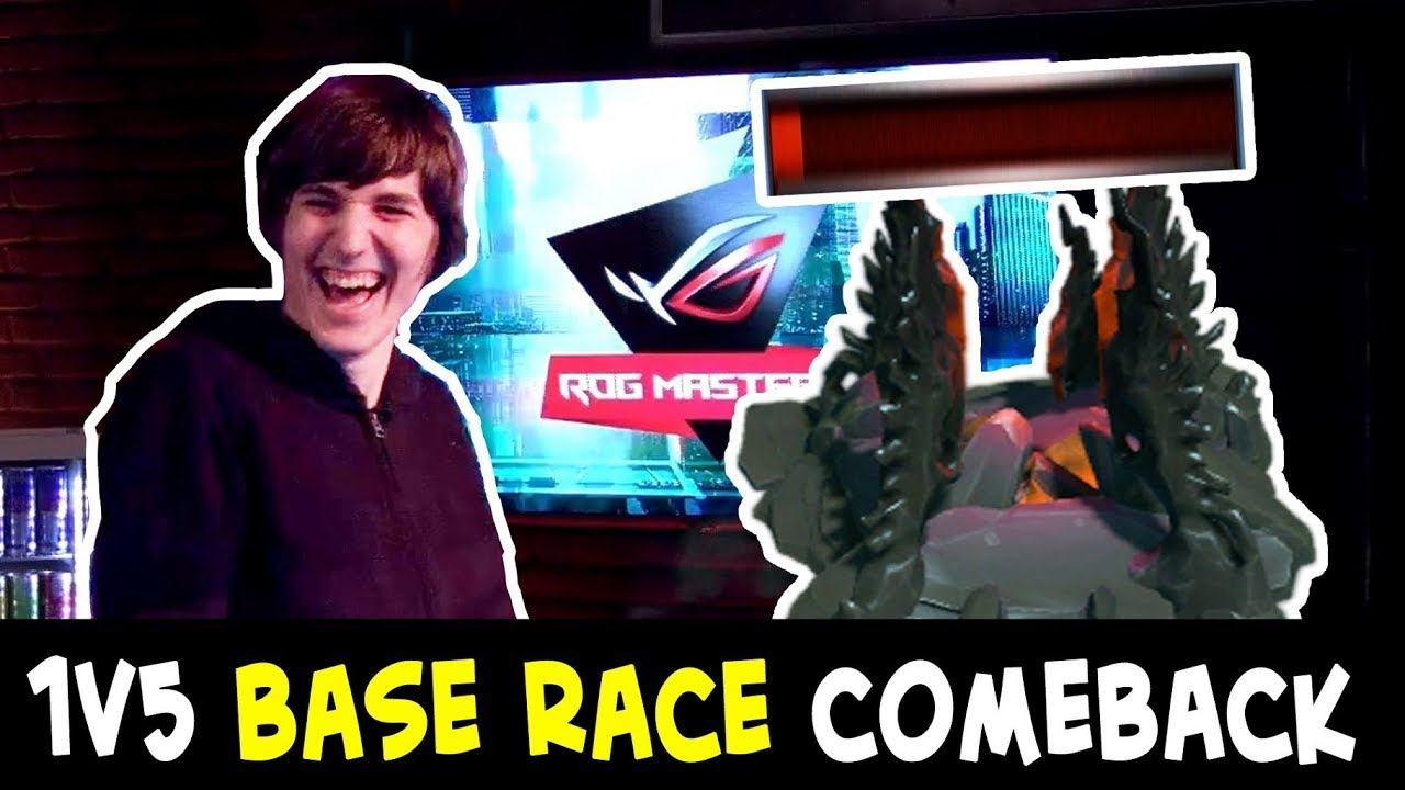 WTF 1 vs 5 Base Race Comeback смотреть онлайн
