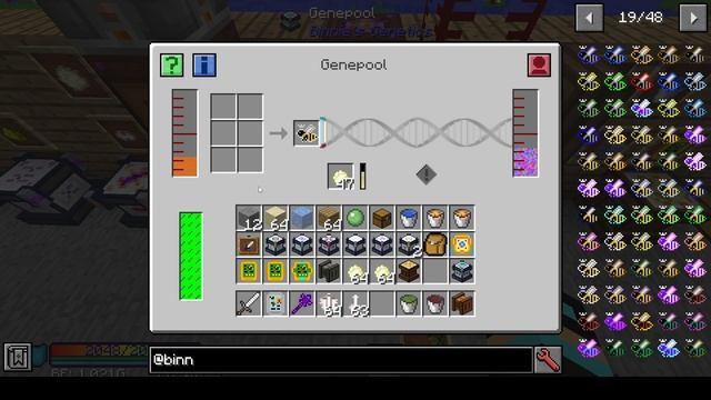 Minecraft Binnies Extra Bees / Genetics: Ultimativer GeneGuide Tutorial / Showcase german [1.12.2] смотреть онлайн