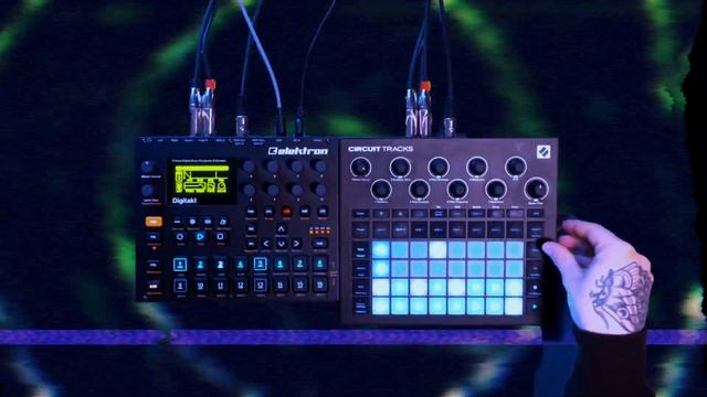JAMUARY 23 // "A Jam with a dark vibe." | Elektron Digitakt + Circuit Tracks | Atlas Castle смотреть онлайн