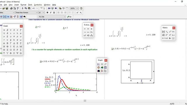 Inverted Kumaraswamy distribution Mathcad смотреть онлайн