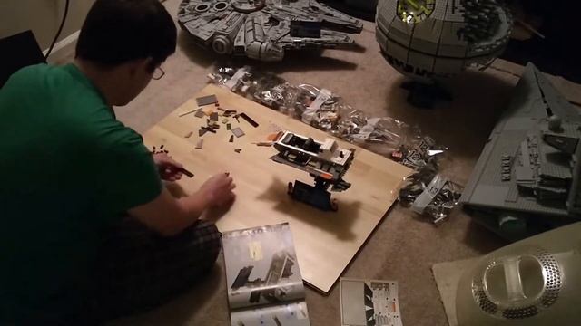 LEGO Star Wars Ultimate Collector Series Snowspeeder Time Lapse Build смотреть онлайн