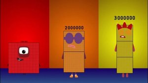 Numberblocks Band GIGA (1000 to 1000000000) But Normal