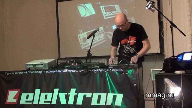 mmag.ru: Elektron Fest SPb 2011 Part 1 - Nikolay LEM presents Elektron Machinedrum SPS-1UW+ MKII смотреть онлайн