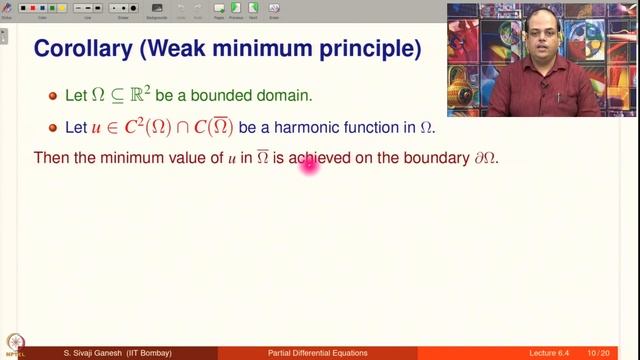 Lecture 6.4: Laplace equation - Weak maximum principle and its applications смотреть онлайн