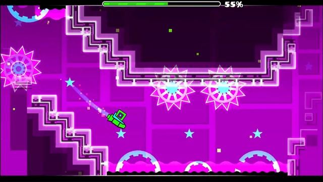 Geometry Dash - Electroman Adventures 100% (All Coins) смотреть онлайн