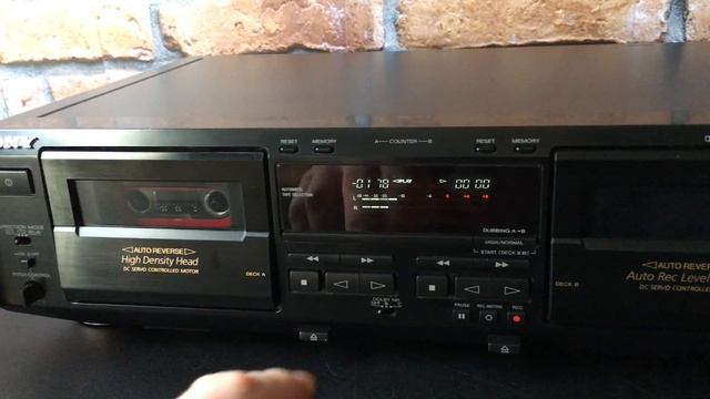 Sony TC-WE525 Cassette Tape Deck - Quick Test - HQ Direct Audio - New Order смотреть онлайн
