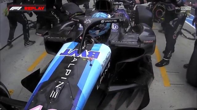 Pierre Gasly Pitstop incident | F1 Chinese GP 2024 смотреть онлайн