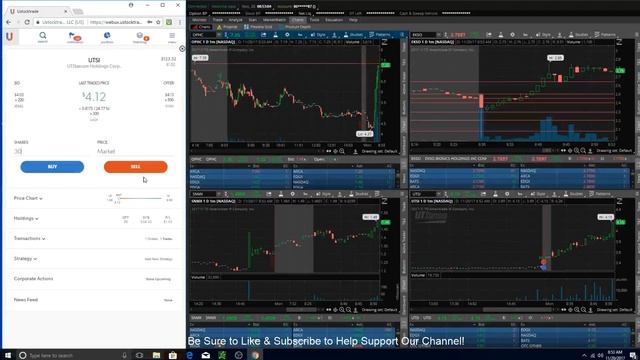 Small Account Day Trading Live on Stream - Power Hour Watch - Beginner Trading смотреть онлайн