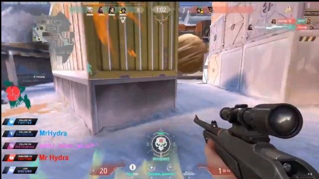Reyna bulling Reyna🤣 (Marshal only gameplay)-Valorant Clip смотреть онлайн