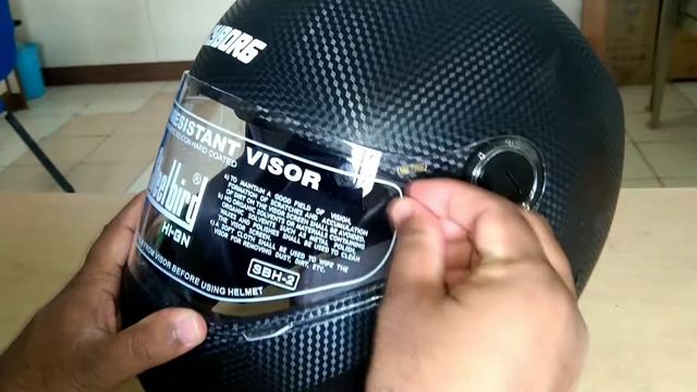 Steelbird Cyborg Double Visor Helmet Unboxing смотреть онлайн