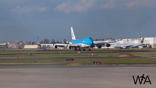 KLM Boeing 747-400 New Livery Arrival at Toronto Pearson | PH-BFN смотреть онлайн
