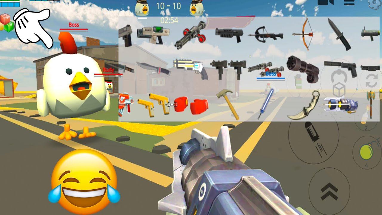 Level #65 || Pro VS Haker || Chicken Gun || || Map Base01 || Best Online Game 2022 смотреть онлайн